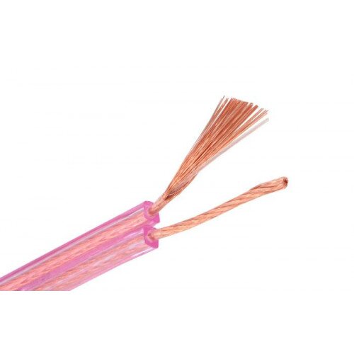 Monster XP Clear Jacket - Compact Speaker Cable MKII - 50ft