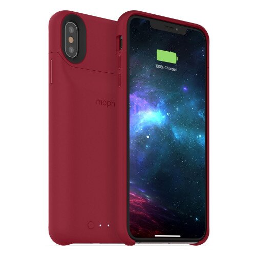 mophie juice pack access for iPhone Xs Max - Deep Red