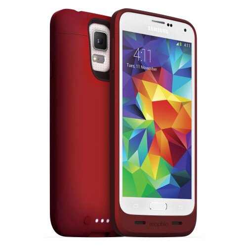 mophie juice pack for Galaxy S5 - Red