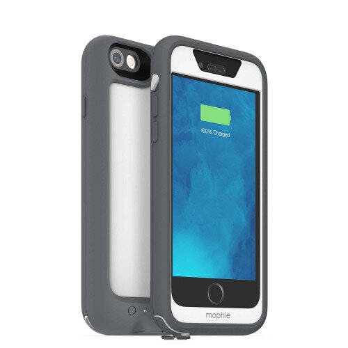 mophie juice pack H2PRO for iPhone 6s/6 - Gray/White