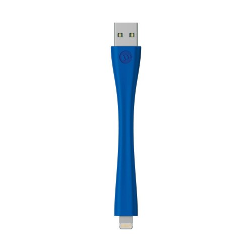 mophie Memory-flex USB cable - Blue