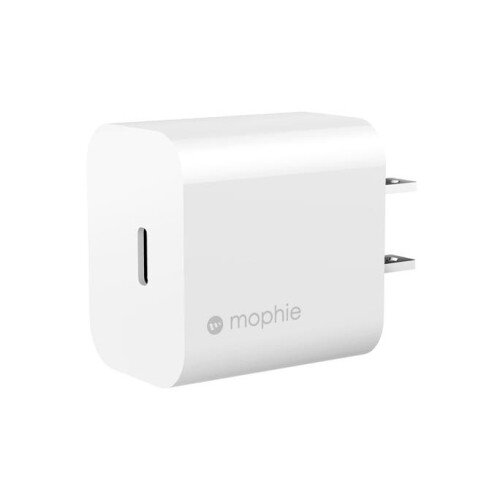 mophie 20W USB-C PD Wall Charger - White