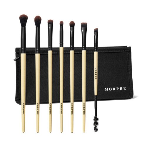 Morphe Earth To Babe 7-piece Bamboo Eye Brush Set