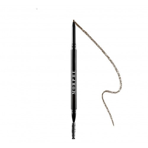 Morphe Micro Brow Dual-Ended Pencil & Spoolie - Cold Brew