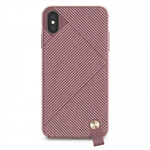 Moshi Altra Slim Hardshell Case With Strap for iPhone XS MAX - Blossom Pink