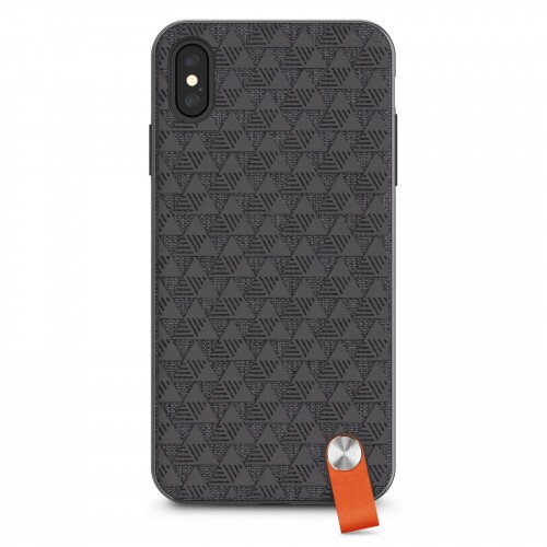 Moshi Altra Slim Hardshell Case With Strap for iPhone XS MAX - Shadow Black