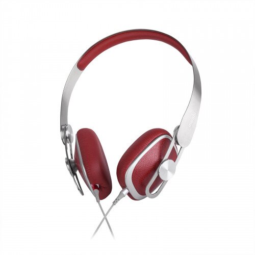 Moshi Avanti Lightning On-Ear Wired Headphones - Burgundy Red