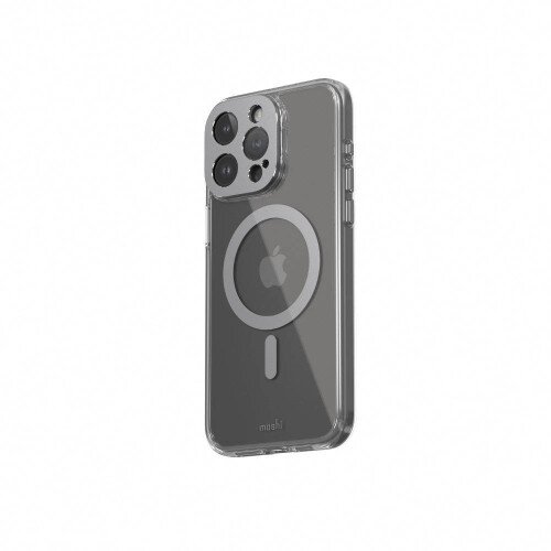 Moshi iGlaze Case with (MagSafe) for iPhone 15 Pro Max - Meteorite Gray