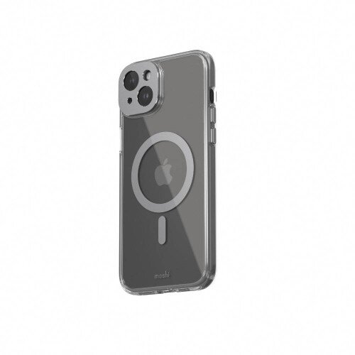 Moshi iGlaze Case with (MagSafe) for iPhone 15 Plus - Meteorite Gray