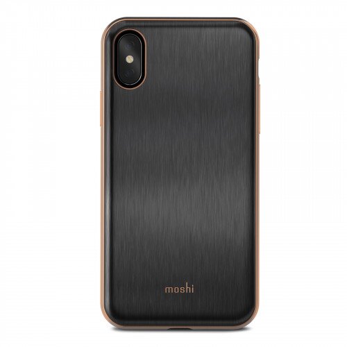 Moshi iGlaze Slim Hardshell Case for iPhone XS/X - Armour Black