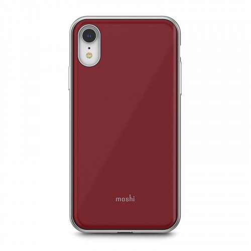 Moshi iGlaze Slim Hardshell Case for iPhone XR - Merlot Red