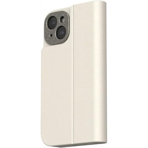 Moshi Overture Case with Detachable Wallet (MagSafe) for iPhone 15 - Eggnog White