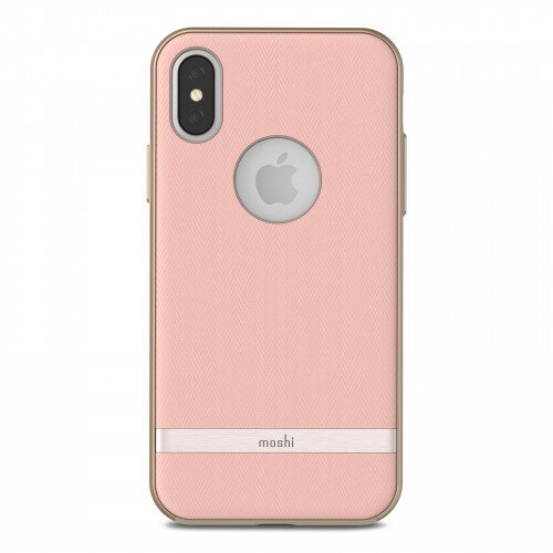 Moshi Vesta Hardshell Case for iPhone XS/X - Blossom Pink