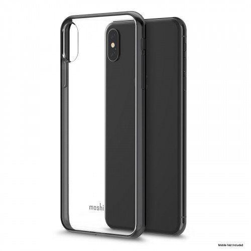 Moshi Vitros Clear Case for iPhone XS Max - Raven Black