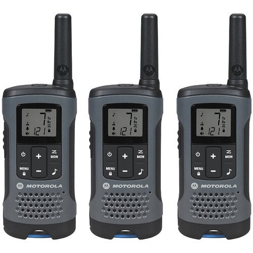 Motorola Talkabout T200 Two-Way Radios - 3-Pack