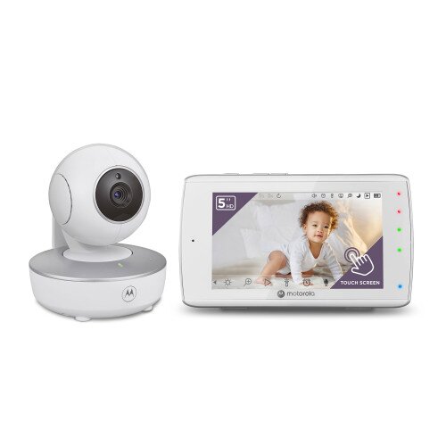 Motorola VM36XL Touch Connect 5.0” HD Wi-Fi Video Baby Monitor with Touch Screen