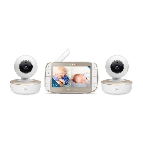 Motorola VM50G-2 5.0" Video Baby Monitor - Two Camera Set