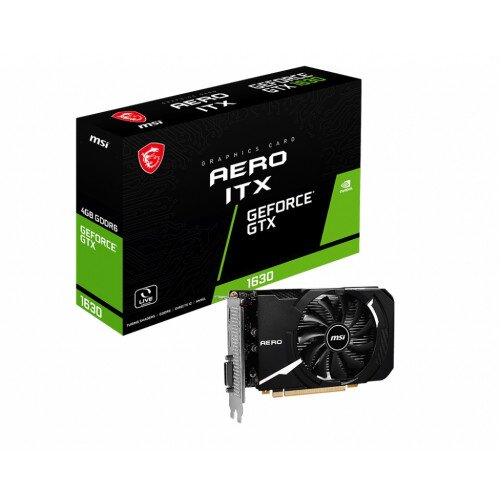 MSI GeForce GTX 1630 AERO ITX 4G Graphics Card
