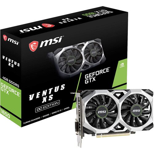 MSI GeForce GTX 1650 VENTUS XS 4G OC Graphics Card