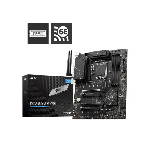 MSi PRO B760-P WIFI LGA 1700 ATX Motherboard