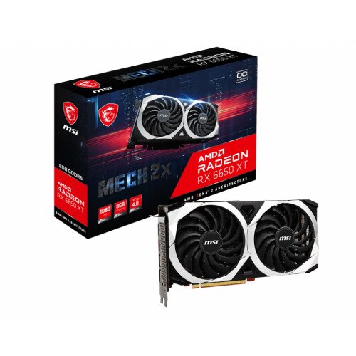 MSI Radeon RX 6650 XT MECH 2X 8G OC Graphics Card