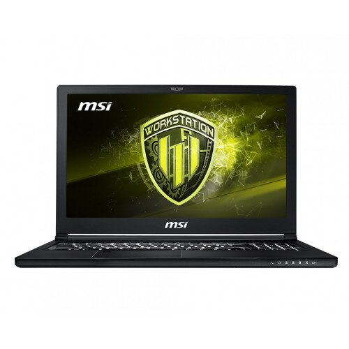 MSI WS63 (Intel 8th Gen) Mobile Workstation - 512GB SSD (PCIE Gen3x4) +2TB SATA (5400RPM) - 32GB DDR4 - NVIDIA Quadro P4200 (8GB GDDR5) - 15.6" UHD eDP IPS-Level