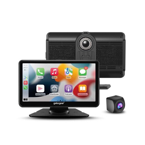 myGEKOgear Orbit C110 7” Infotainment Display with Dash Cam and Backup Cam