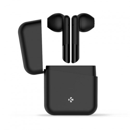 MyKronoz ZeBuds Lite TWS Wireless Earbuds with Charging Case - Black