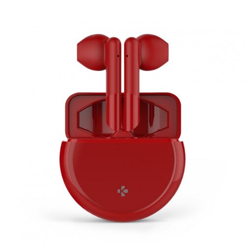 MyKronoz Zebuds Pro Tws Earbuds With Wireless Charging Case - Red