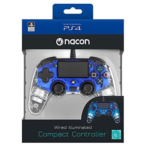 NACON Wired Illuminated Compact Controller for PS4