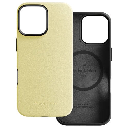 NATIVE UNION Active Case for iPhone 16 Pro Max - Lemon