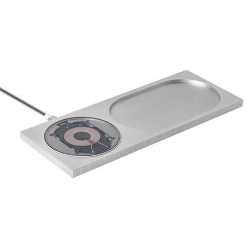 NATIVE UNION Block Wireless Charger - Brushed Silver