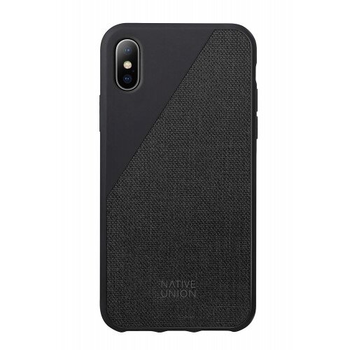 NATIVE UNION Clic Canvas Protective Fabric Case for iPhone X - Slate
