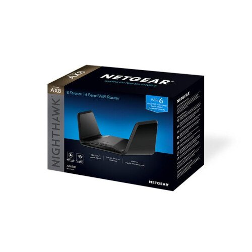 Order NETGEAR AX6200 Nighthawk 8-Stream Tri-Band WiFi 6 Router (RAX78 ...