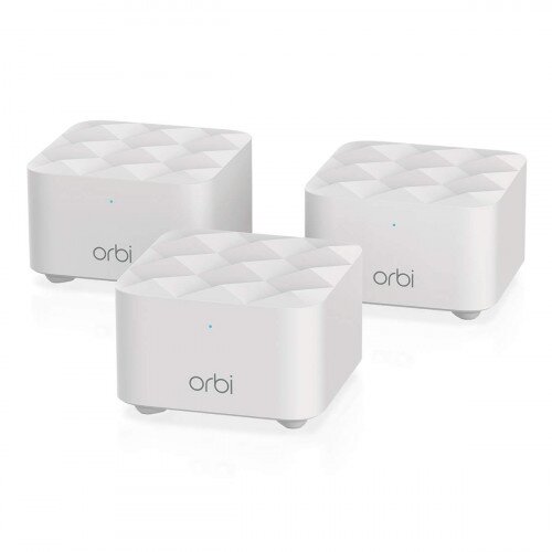 NETGEAR Orbi Dual Band Mesh WiFi System AC1200 - Three Pack