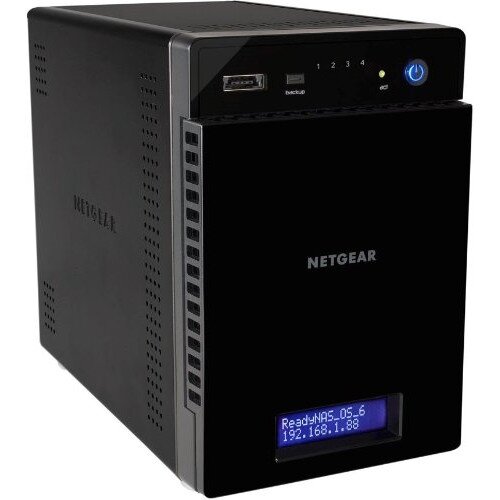 NETGEAR ReadyNAS 314 4-Bay Network Attached Storage - Small Business Enterprise - 4TB