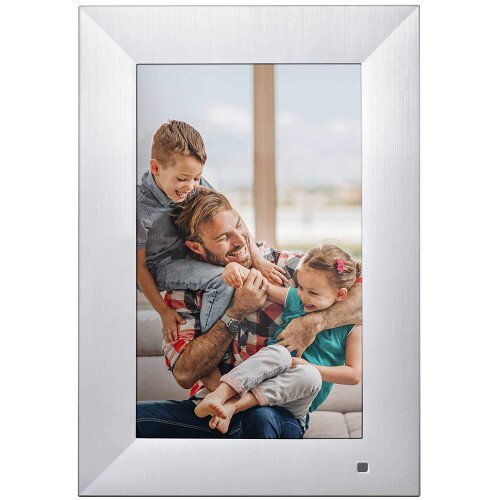 Nixplay Nix Lux Digital Frame (Non Wi-Fi) - 10 inch - Metal