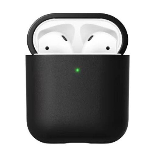 Nomad Modern Leather Case - AirPods - Black