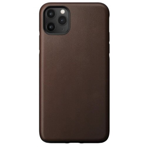 Nomad Modern Leather Case - iPhone 11 Pro Max - Rustic Brown