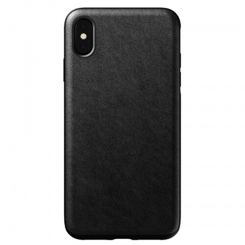 Nomad Modern Leather Case - iPhone XS Max - Black
