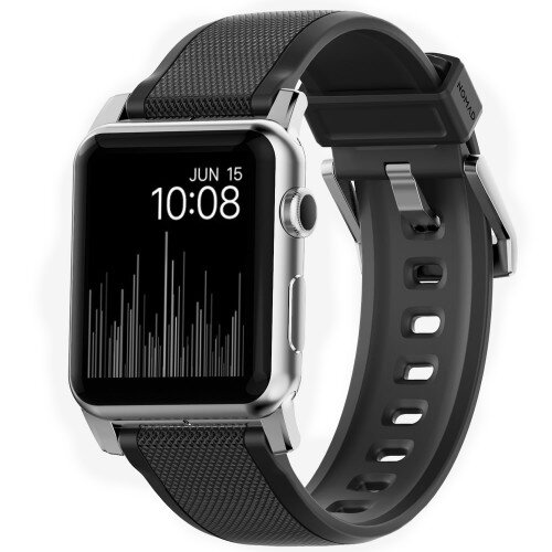 Nomad Rugged Strap - Silver Hardware