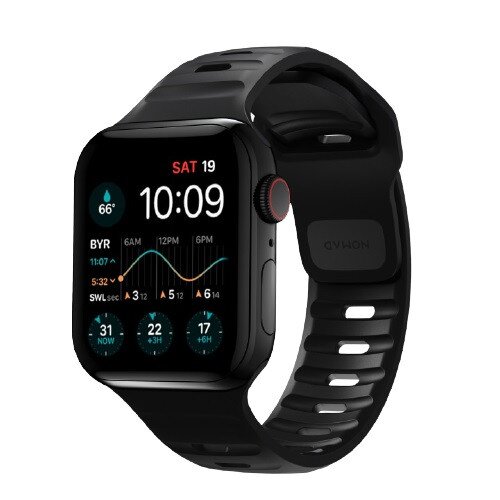 Nomad Sport Band Waterproof for Apple Watch - Black - Ultra / 46mm