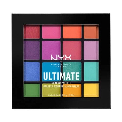 NYX 16 Pan Ultimate Queen Shadow Palette - Brights