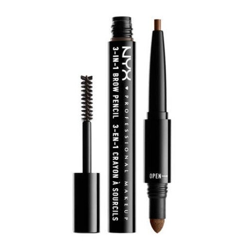 NYX 3-IN-1 Eyebrow Grooming Pencil - Soft Brown