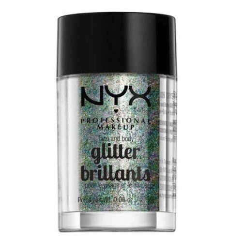 NYX Brilliants Loose Face & Body Glitter - Crystal