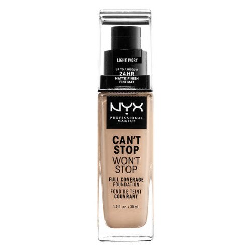 NYX Can't Stop Won't Stop Full Coverage Foundation - Light Ivory