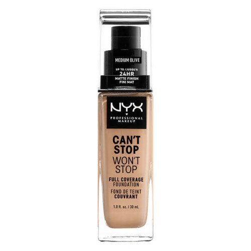 NYX Can't Stop Won't Stop Full Coverage Foundation - Medium Olive
