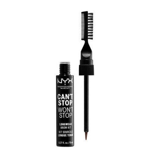 NYX Can't Stop Won't Stop Longwear Brow Kit - Brunette