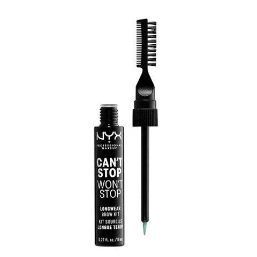 NYX Can't Stop Won't Stop Longwear Brow Kit - Mint