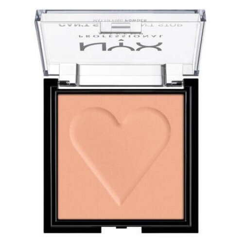 NYX Can't Stop Won't Stop Mattifying Pressed Powder - Bright Peach